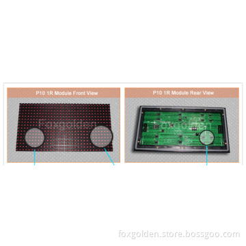 P10 Outdoor Red/Yellow/Green/White/Blue Color LED Module